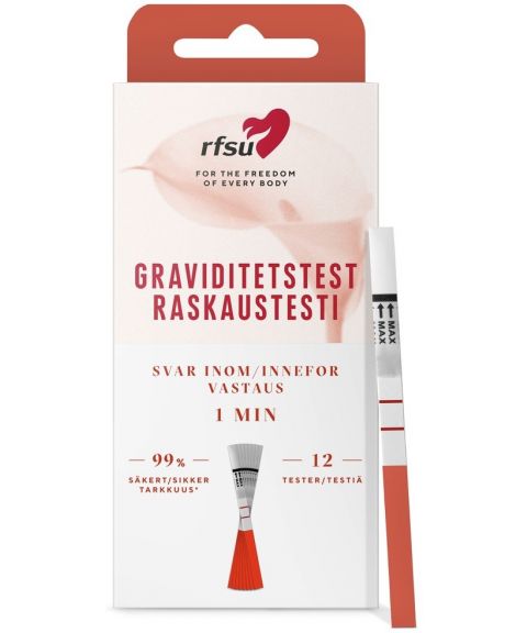 RFSU graviditetstest,  12 stk